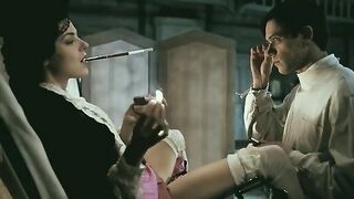 Девушка пришла на приём к врачу, раздвинула ноги и закурила